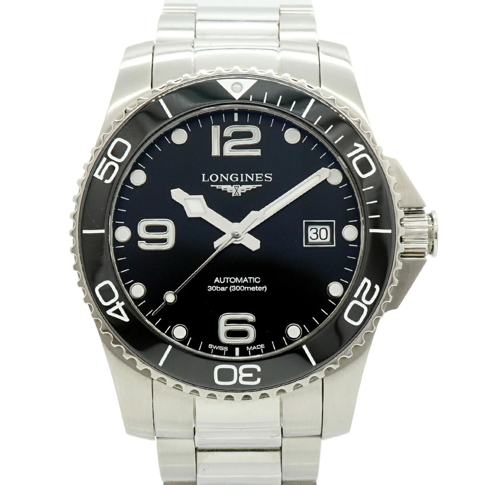 Longines HydroConquest L3.781.4 Black Dial Men's Watch